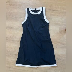 Abercrombie Athletic Black and White Sleeveless Dress
